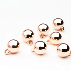 Bola Abs 10mm Com Argola Bruto - 1.000 Peças