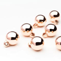 Bola Abs 12mm Com Argola Bruto - 500 Peças