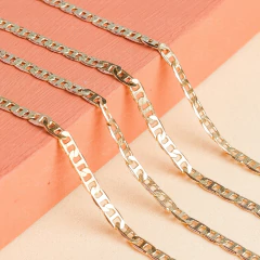 Corrente Elo Piastrine 3*6mm Bruto (KG)