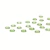 Strass Chaton Base Reta Hot Fix SS6.5 Verde Claro - 1.440 Pedras