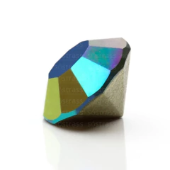 Strass Base Cônica SS34 Cinza Escuro Furta Cor - 288 Pedras