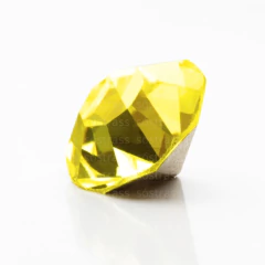 Strass Base Cônica SS12 Amarelo - 1.440 Pedras