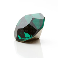 Strass Base Cônica SS34 Verde Esmeralda - 288 Pedras