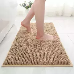 Alfombra Shaggy Rectangular - Misan blanco