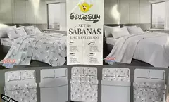 Imagen de Sabanas dobles 2x1 medida Queen CON VOLADO