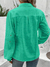 Camisa Feminina Tipo Linho Bordado Vazado na Manga MD - comprar online