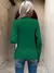 BLUSA MANGA LONGA GOLA EM V - comprar online