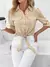 Imagem do Camisa Feminina Cropped Amarração Frontal
