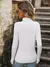 BLUSA GOLA ALTA MANGA LONGA JUSTA - loja online