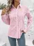Camisa Feminina Bordada em Laise