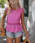 Blusa feminina bata em laise manga curta com detalhes em Gripir - loja online