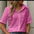 Camisa renda em laise moda verão - Clamilli