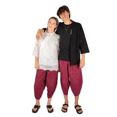 Calça Cropped - Sutoraipu com Risca na internet