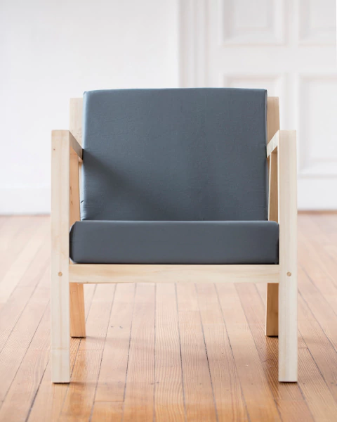 sillon nordico gris - comprar online