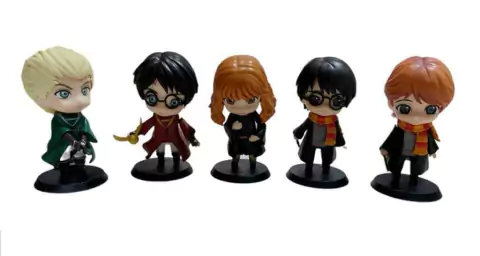 Figuras Harry Potter x5 10cm