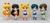 Figuras Sailor Moon x5 Medianas