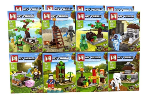 Lego Minecraft X8 165 H