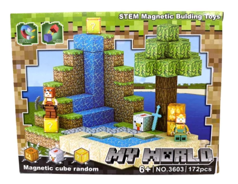 Cubo Imantado Minecraft 172pz En Caja 3603 H