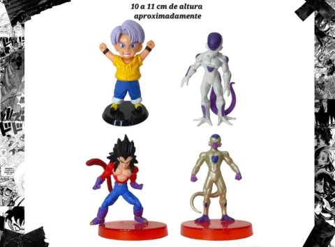 10 Unidad - Figura Anime Dragon Ball X4 11cm