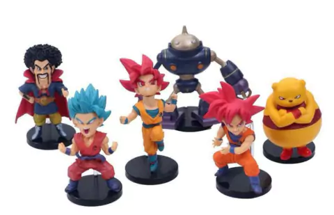 Figuras Dragon Ball x6 XJ783