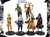 10 Unidad - Figura Anime Naruto X6 19cm