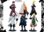 10 Unidad - Figura Anime Naruto X6 19cm Modelo 2