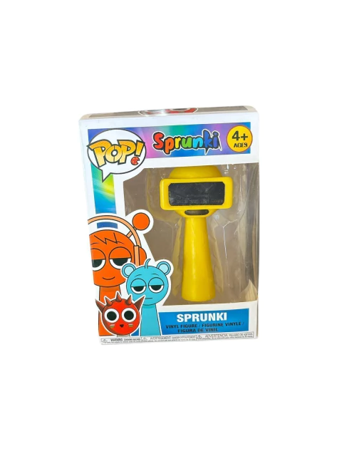 Funko Pop Sprunki X1 Amarillo Lentes Negros CD