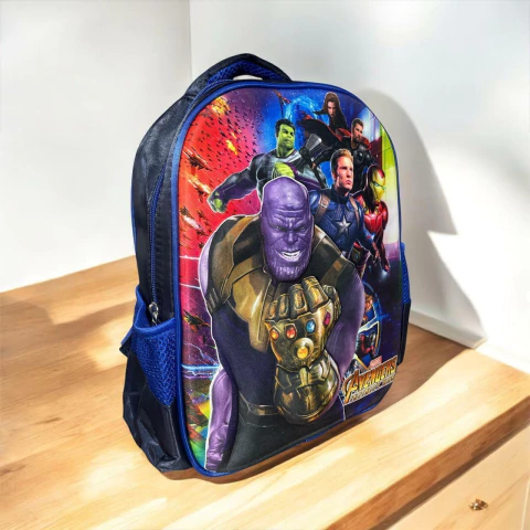 Mochila 1 Cierre Avengers 3D Correas acolchonadas
