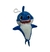 Llavero Peluche Baby Shark Azul