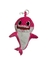 Llavero Peluche Baby Shark Rosa