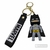 Llavero Goma Batman Gris Parado
