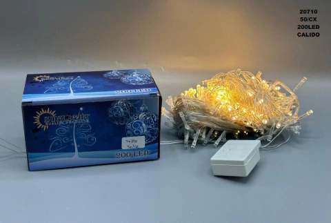 Tira Luz Led 200 Led Calida CD 20710