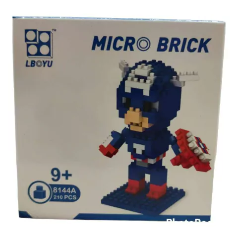 Lego Brick Capitan America