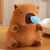 Peluche Capybara Lagrima 20cm Movimiento