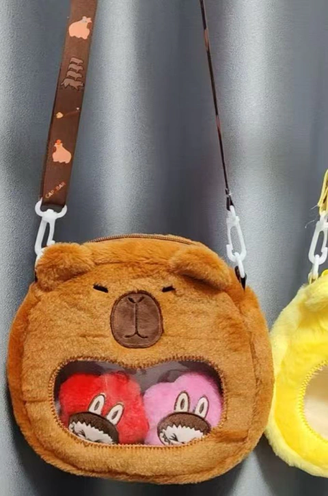 Cartera Visor C/Llavero Capybara