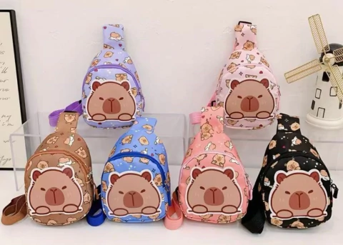 Mini pechera Capybara Sublimada X1 L