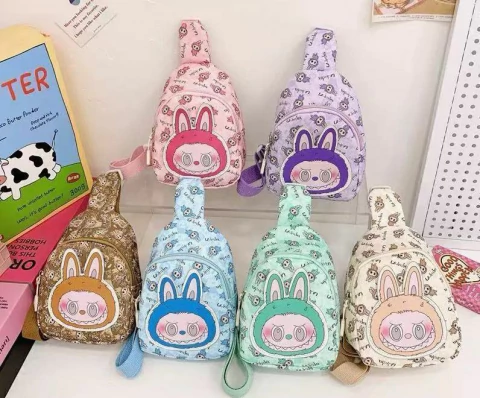 Mini Cartera Labubu Sublimada X1 L