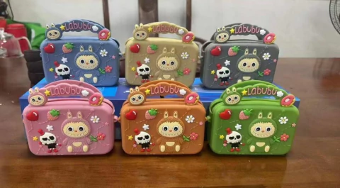 Cartera Silicona Labubu X1 H