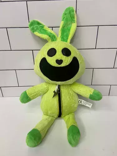Peluche Smiling Critters Conejo Verde Importado