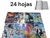 10 Cuadernos Lisos con 24 Hojas - comprar online