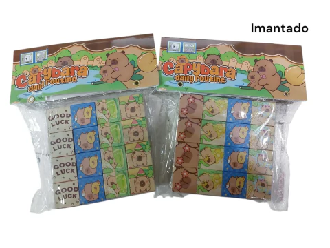 Cubo Imantado Capybara X16 Bolsita S