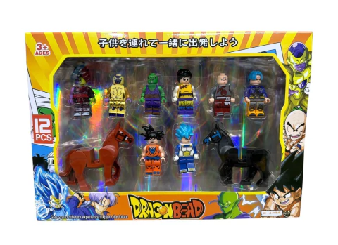 Muñecos Lego Dragon Ball X10 En Caja H