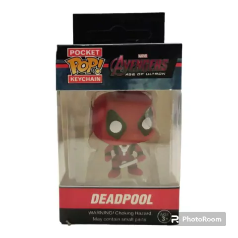 Llavero Goma en Caja Deadpool
