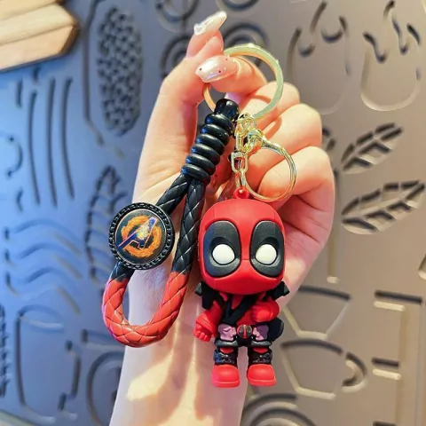 Llavero Goma Deadpool Nuevo