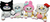 Peluche Gato Sanrio X1 Surtido