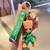 Llavero Goma Groot Ropa Verde