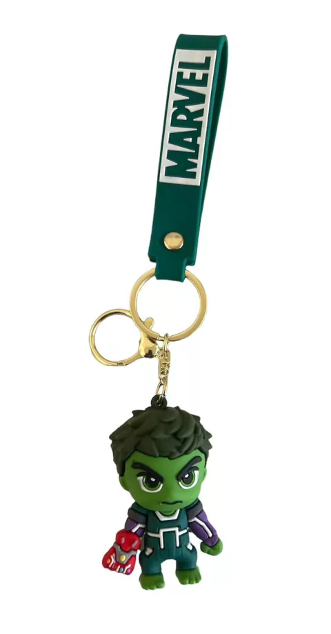 Llavero Goma Hulk con Guante Rojo