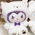 Peluche Kuromi Ropa Blanca 20cm