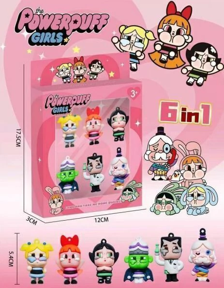 Labubu Chicas Super Poderosas X6 Caja A