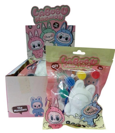 Muñecos Labubu X12 P/Pintar A - comprar online